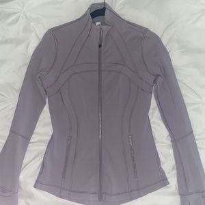 LULULEMON define jacket size 6, light purple